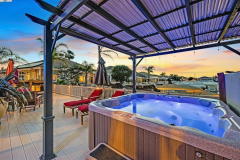 Jacuzzi At Sunset